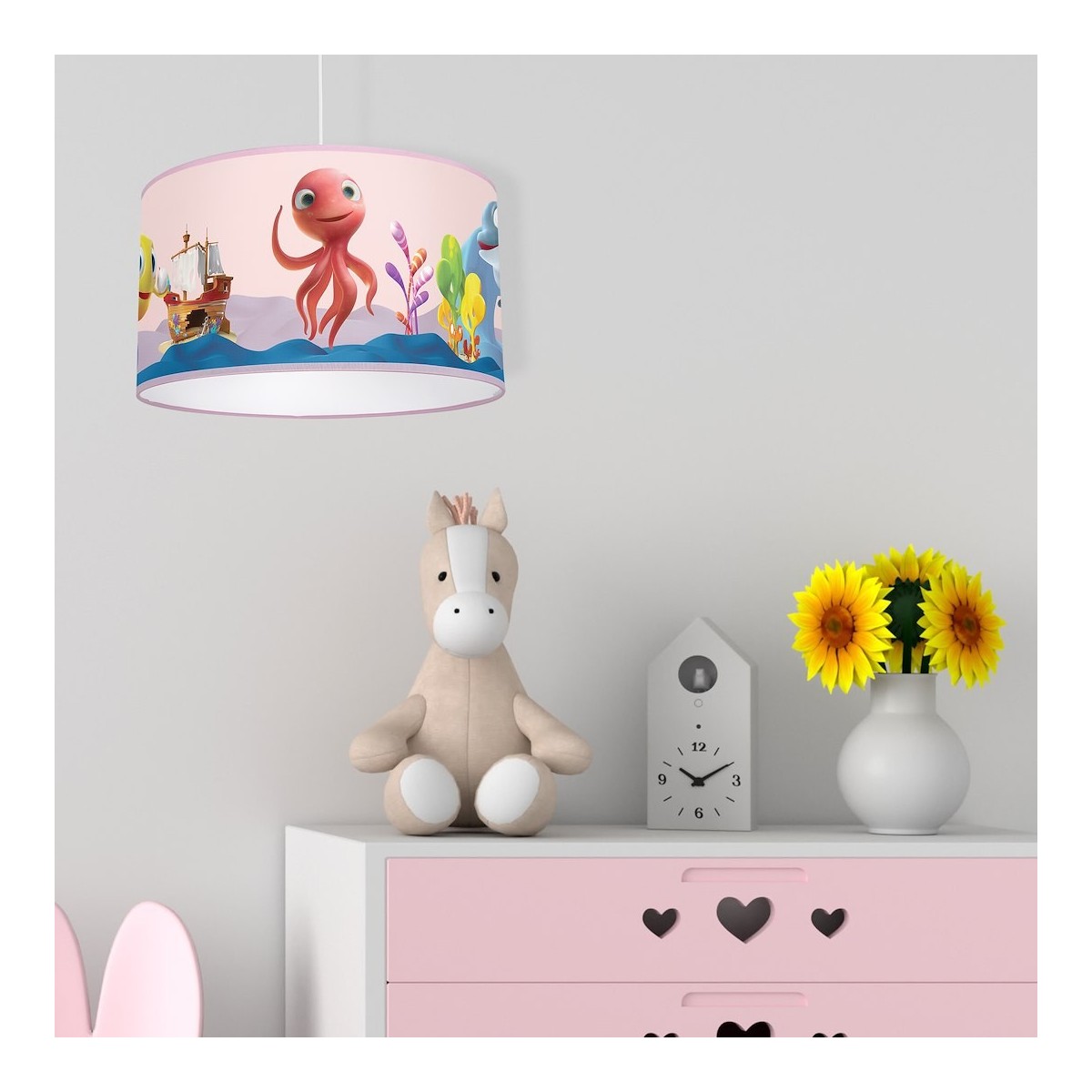 MiLagro Lampa wisząca OŚMIORNICA LOLA MiniMini 1xE27 MLP6801