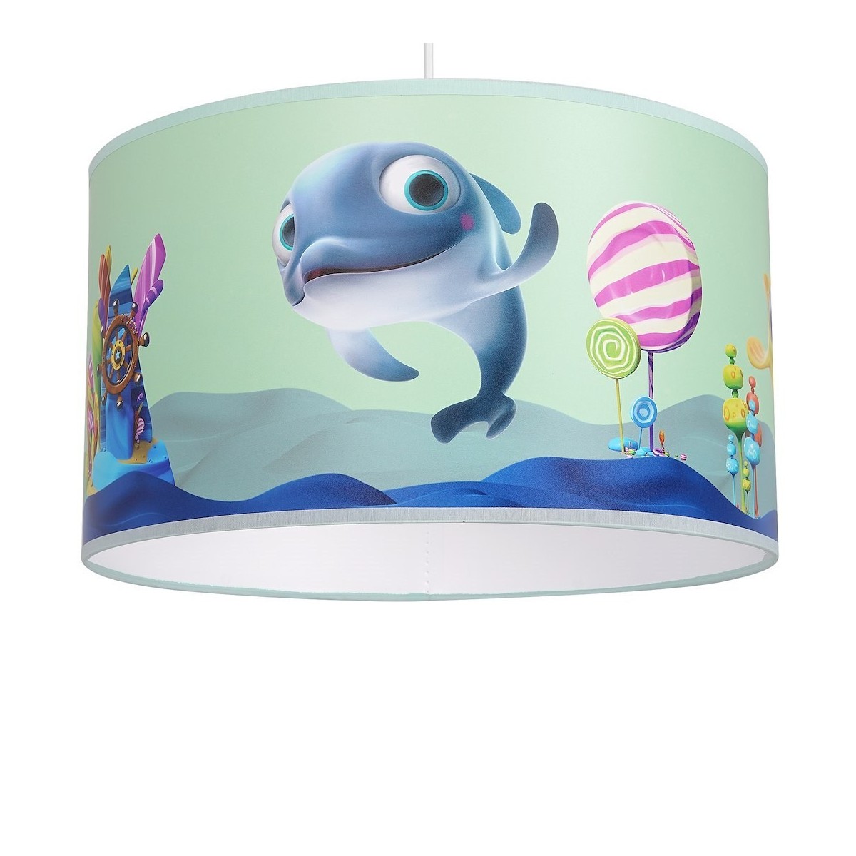 MiLagro Lampa wisząca DELFINKA FINKA MiniMini 1xE27 MLP6802