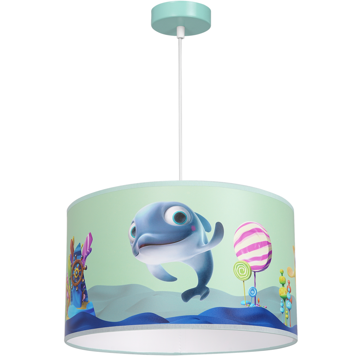 MiLagro Lampa wisząca DELFINKA FINKA MiniMini 1xE27 MLP6802