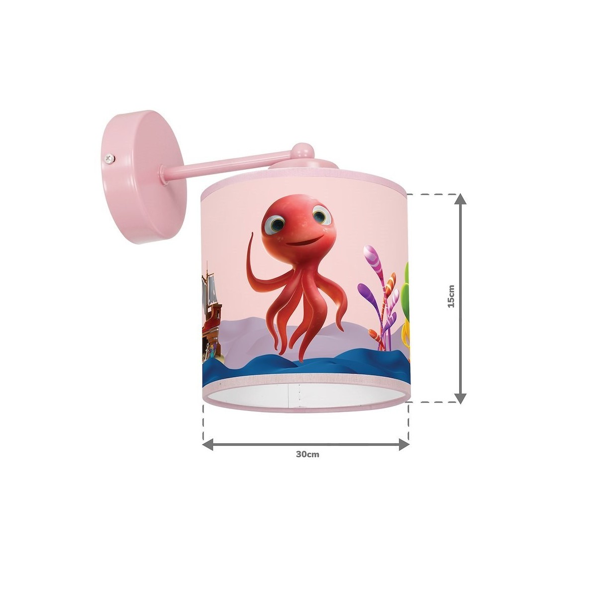 MiLagro Kinkiet OŚMIORNICA LOLA MiniMini 1xE27 MLP6804