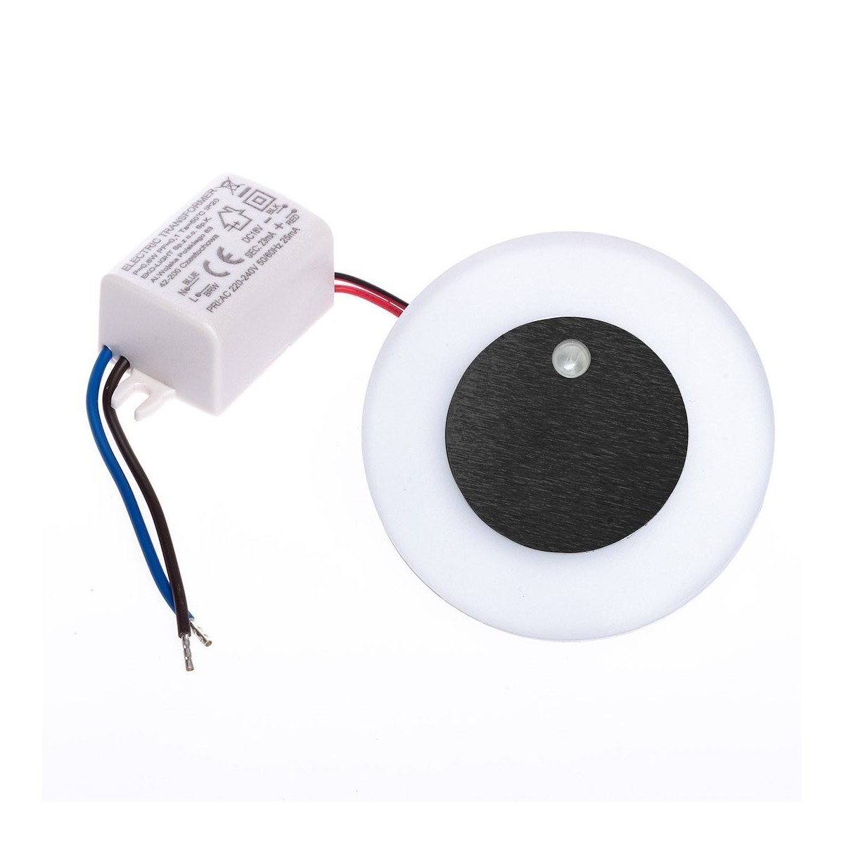 MiLagro OTI BLACK Barwa Neutralna 4000K 12V z czujnikiem ruchu EKS6901