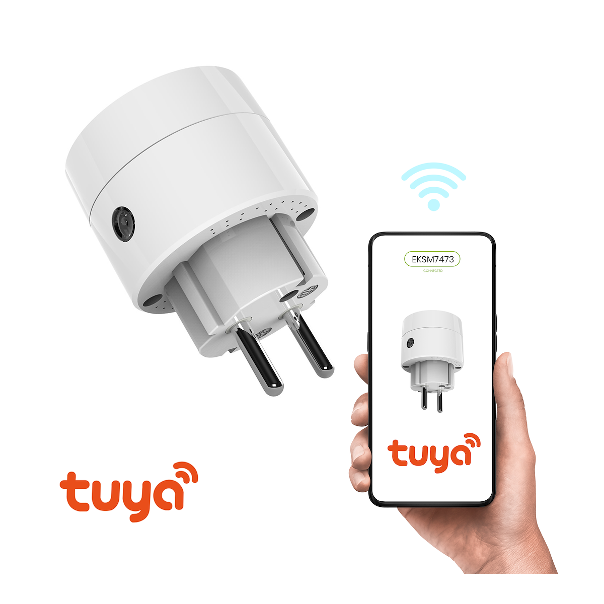 MiLagro Wtyczka Wi-Fi Tuya Smart stylowe oświetlenie