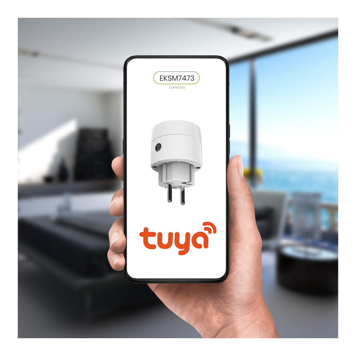 MiLagro Wtyczka Wi-Fi Tuya Smart stylowe oświetlenie