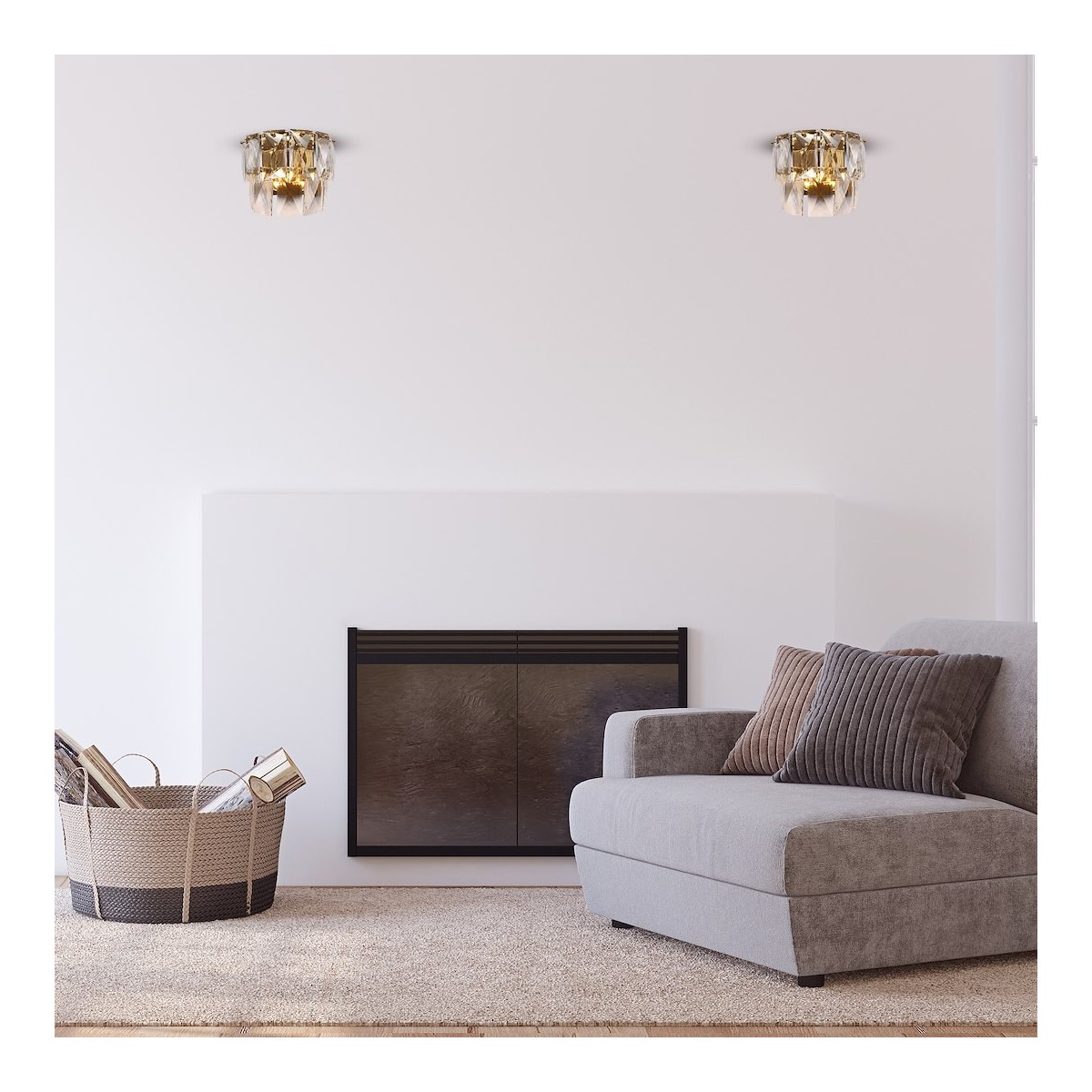 MiLagro Kinkiet CHELSEA GOLD 2xE14 ML6931