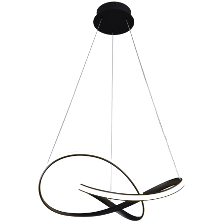 MiLagro CAPPIO BLACK 36W LED oświetlenie klasy premium