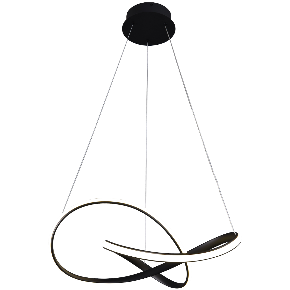 MiLagro CAPPIO BLACK 36W LED oświetlenie klasy premium