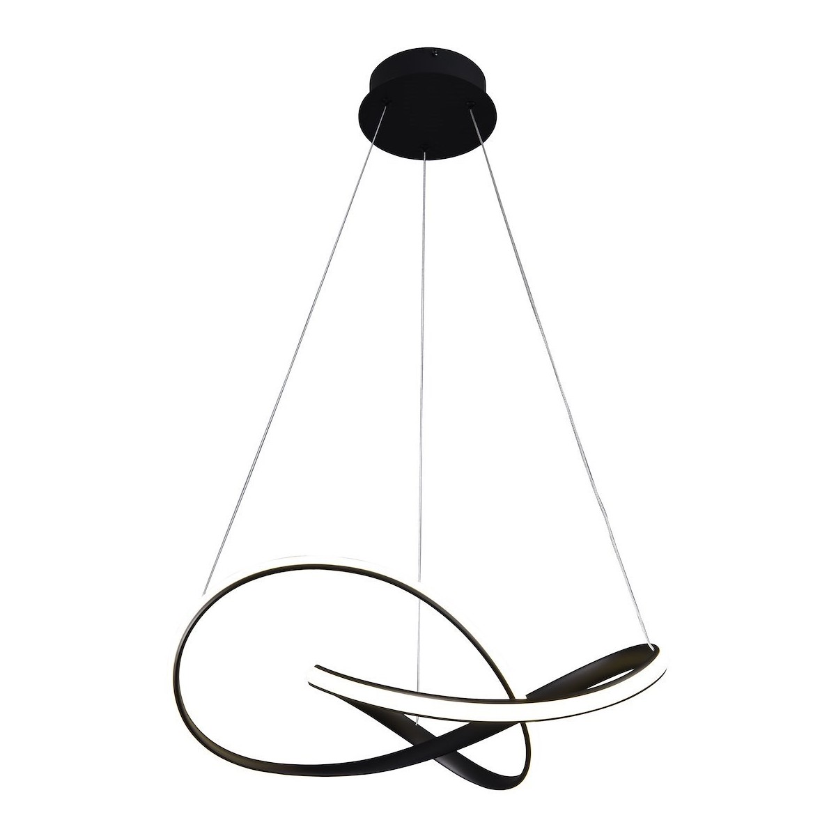 MiLagro CAPPIO BLACK 36W LED oświetlenie klasy premium