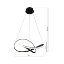 MiLagro CAPPIO BLACK 36W LED oświetlenie klasy premium