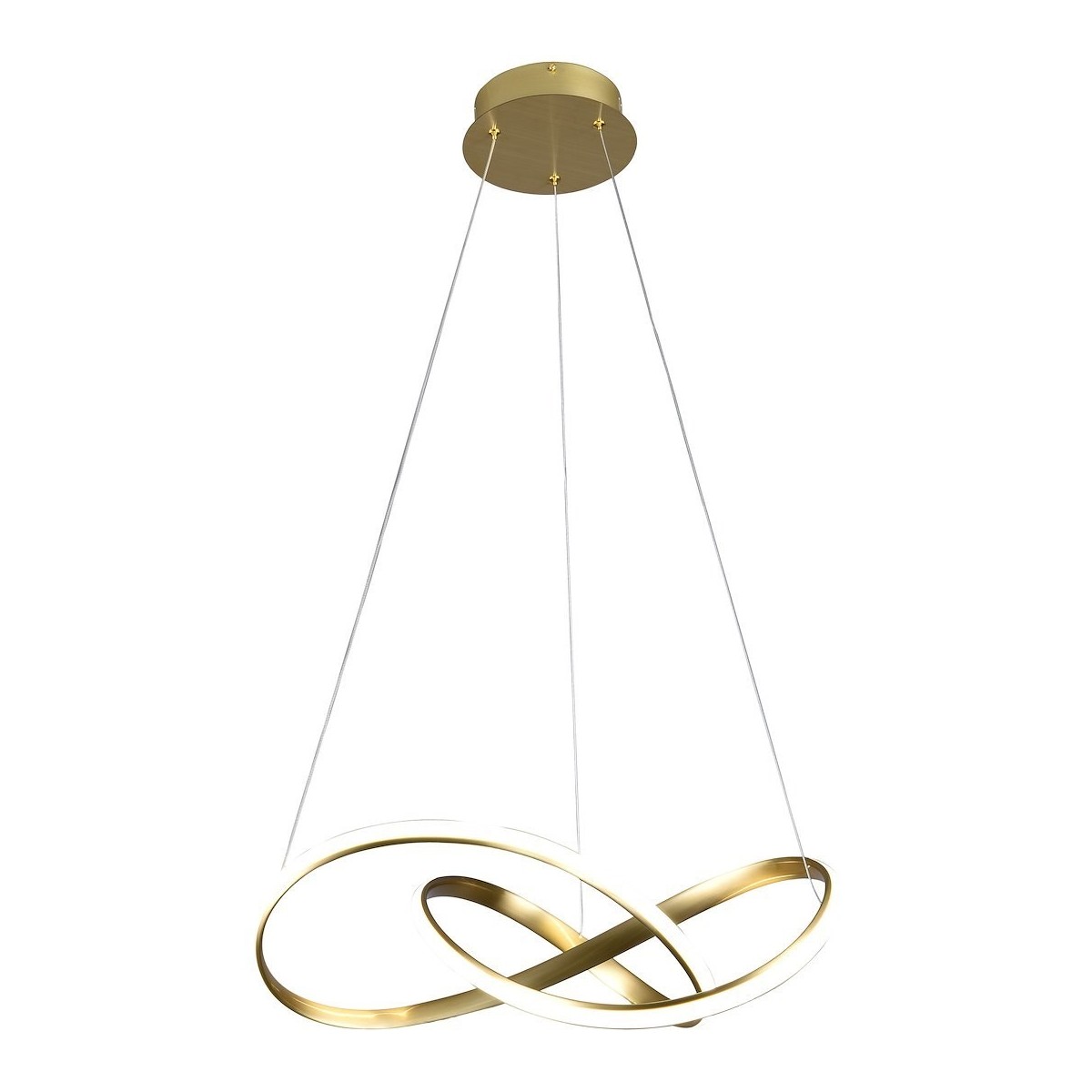 MiLagro CAPPIO GOLD 36W LED wyjątkowy element aranżacji