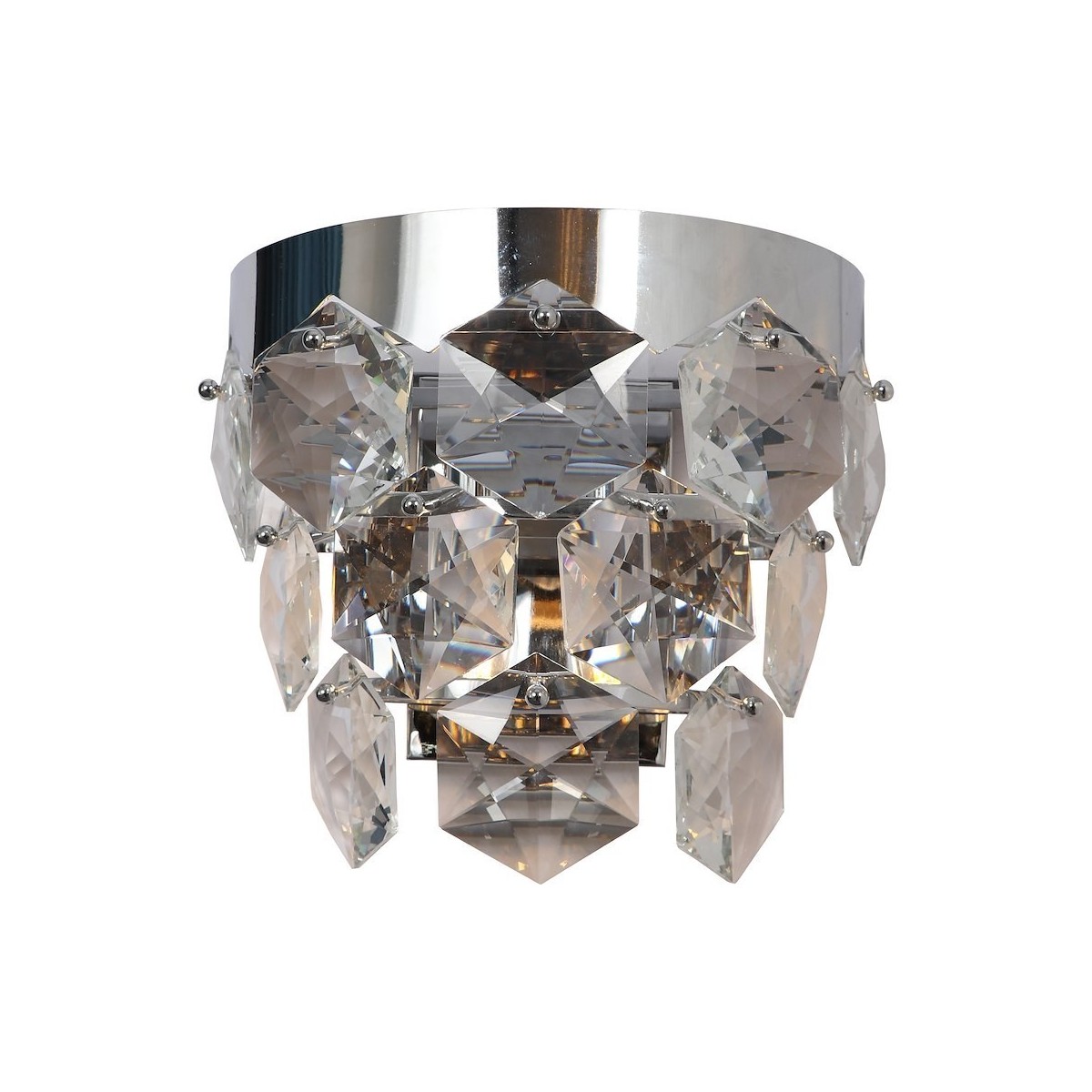 MiLagro GRACE CHROME 2xE14 unikalne oświetlenie