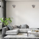 MiLagro GRACE CHROME 2xE14 unikalne oświetlenie