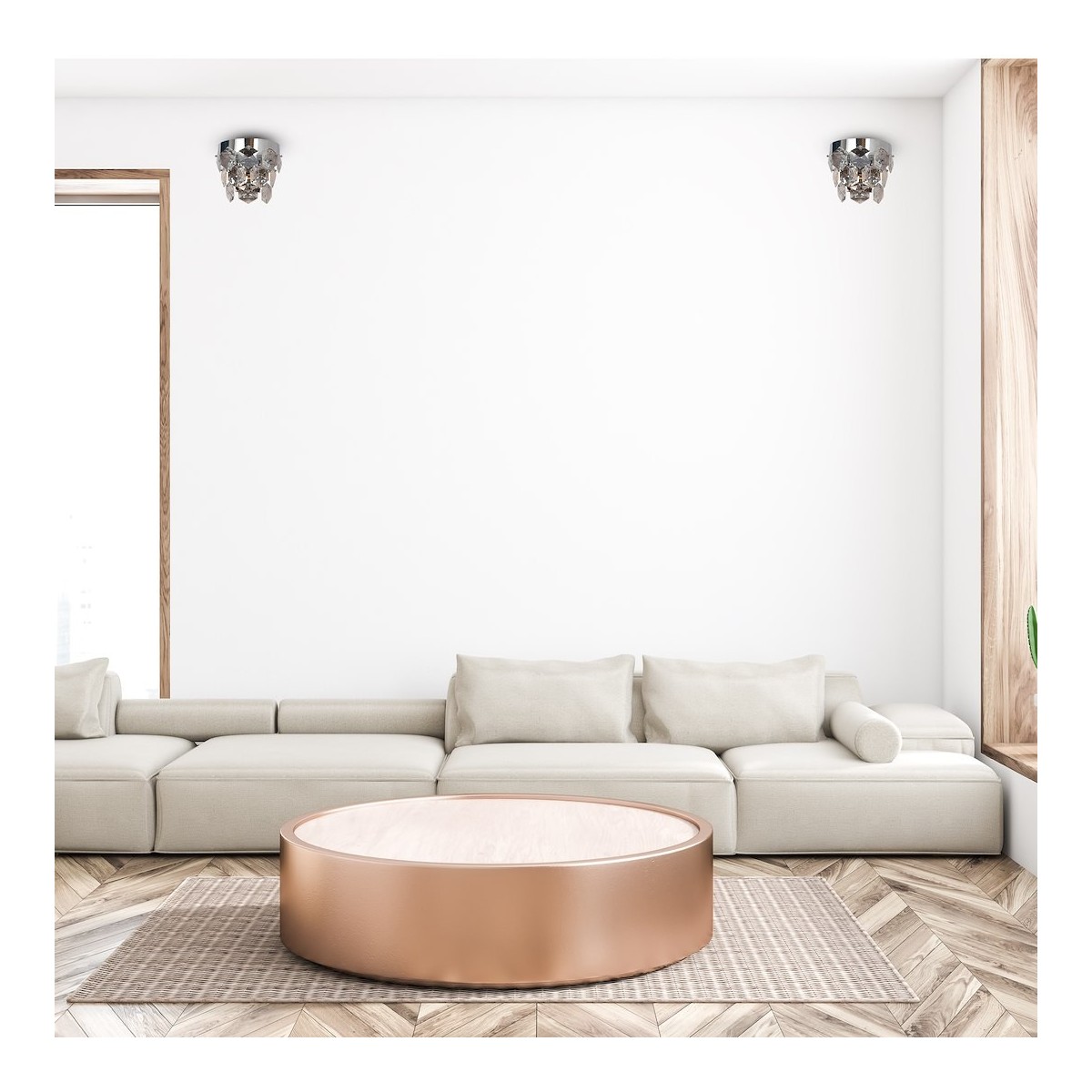 MiLagro Kinkiet GRACE CHROME 2xE14 ML6934