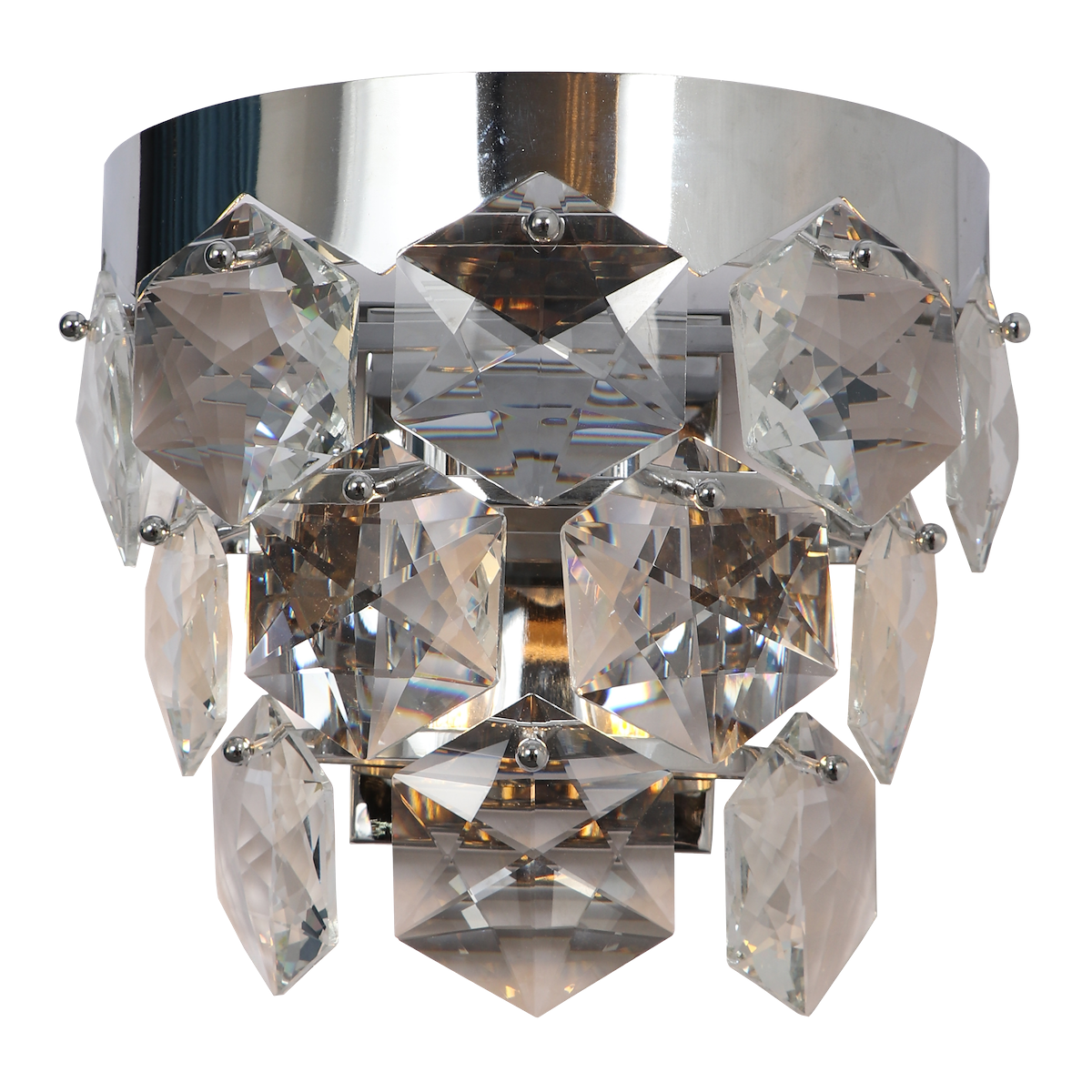 MiLagro GRACE CHROME 2xE14 unikalne oświetlenie