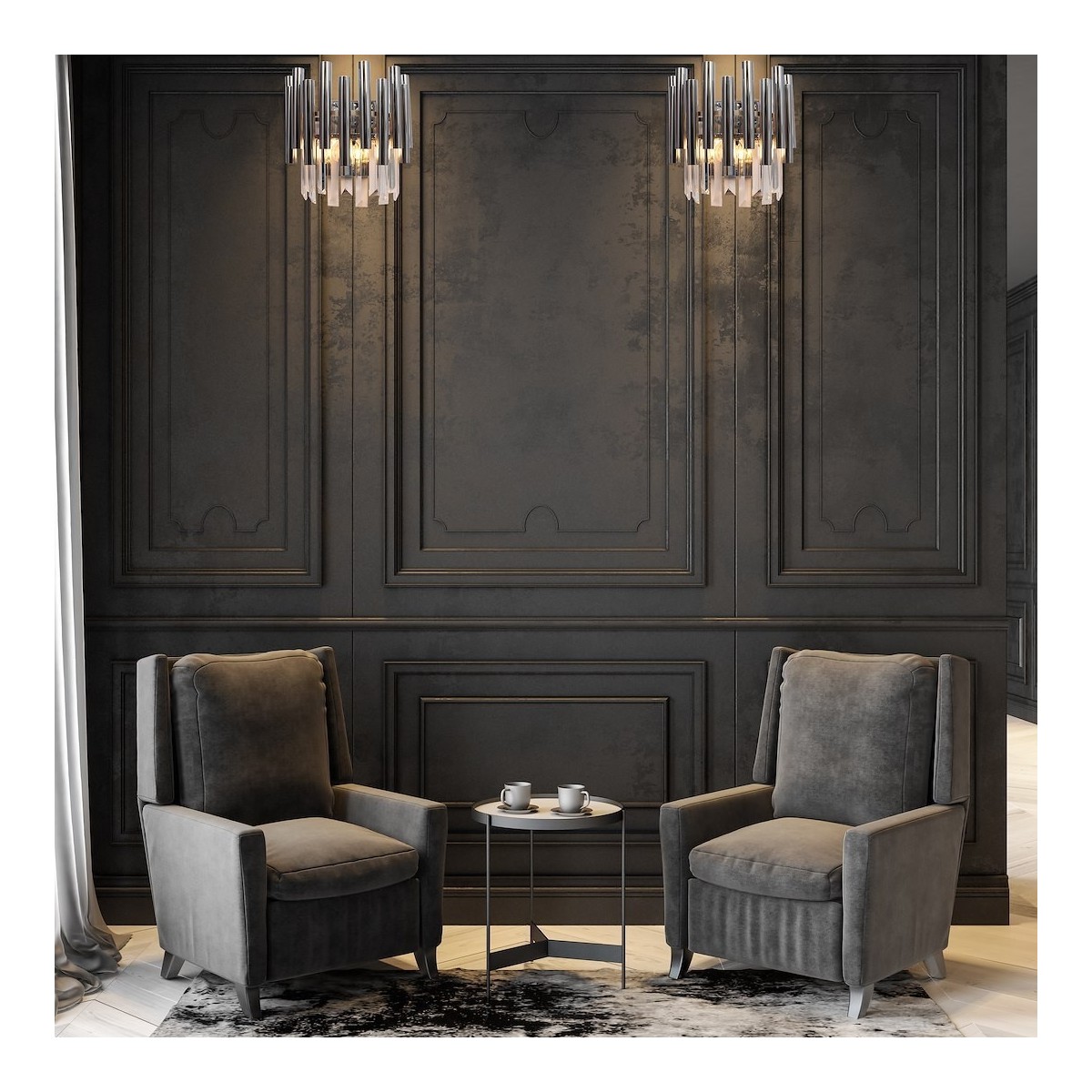 MiLagro Kinkiet MADISON CHROME 2xE14 ML6936