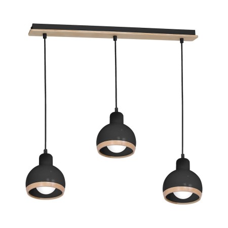 MiLagro OVAL BLACK 3xE27 designerskie oświetlenie