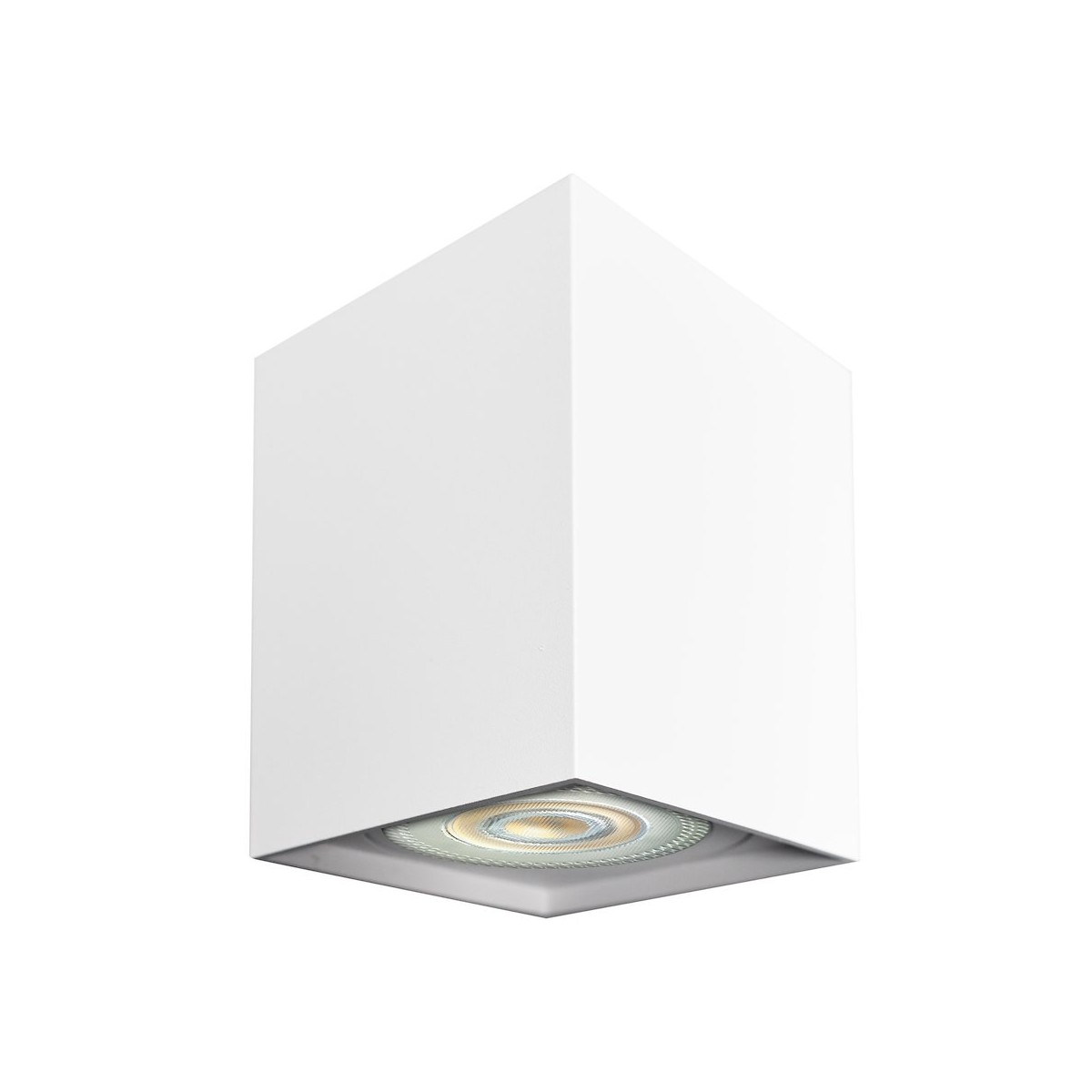 MiLagro Spot Bima Square Biały 1xGU10 ML7012