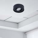 MiLagro NUSA ROUND Black ML0022 klimatyczne oświetlenie
