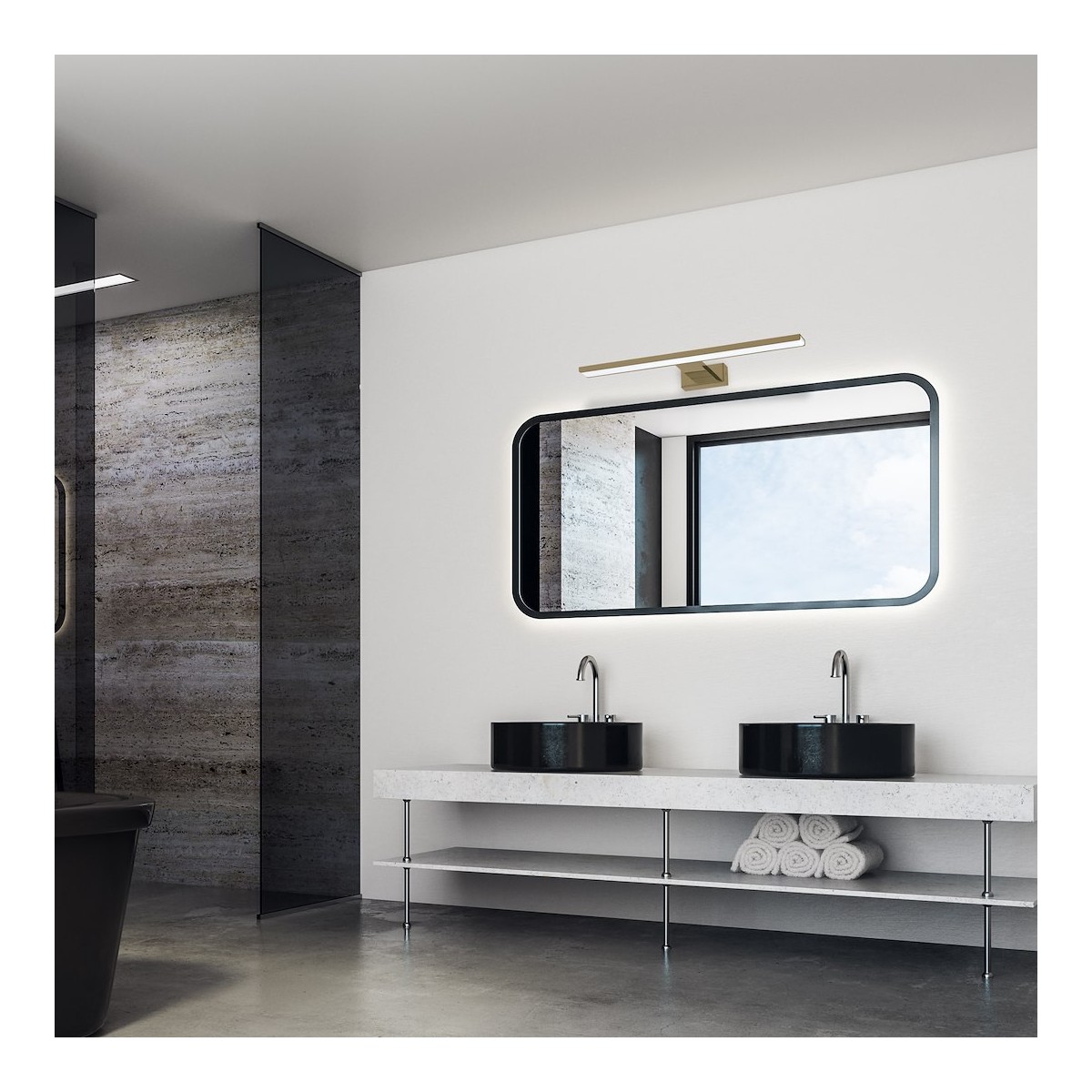 MiLagro SHINE Brass LED ML7042 premium oświetlenie