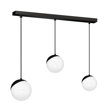 MiLagro SFERA BLACK 3xE14 designerskie lampy LED