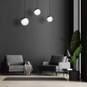 MiLagro SFERA BLACK 3xE14 designerskie lampy LED