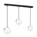 MiLagro SFERA BLACK/CHROME 3xE14 stylowe lampy sufitowe