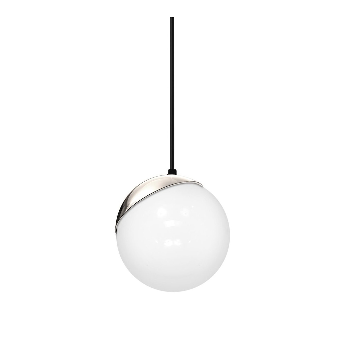 MiLagro SFERA BLACK/CHROME 3xE14 stylowe lampy sufitowe