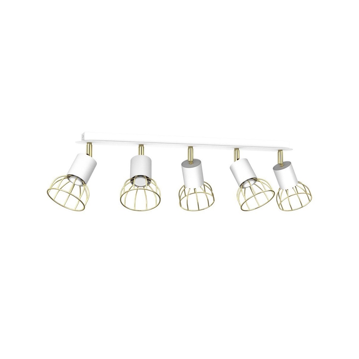 MiLagro DANTE GOLD 5x mini GU10 oświetlenie klasy premium