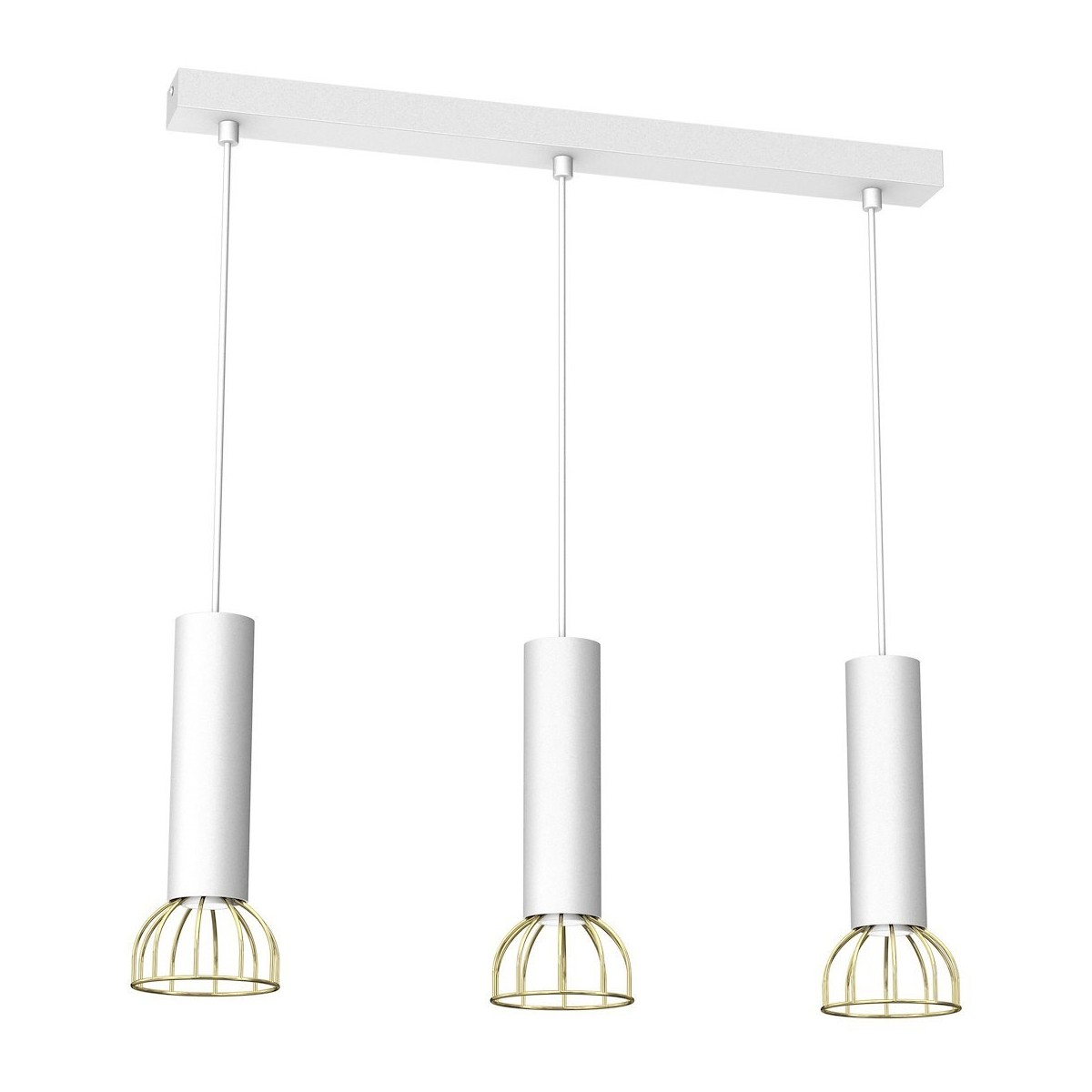 MiLagro DANTE GOLD 3x mini GU10 wyjątkowy element aranżacji