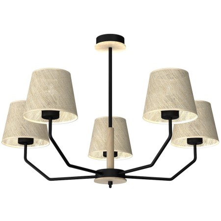 MiLagro Lampa wisząca ETNA Black 5xE27 MLP7277