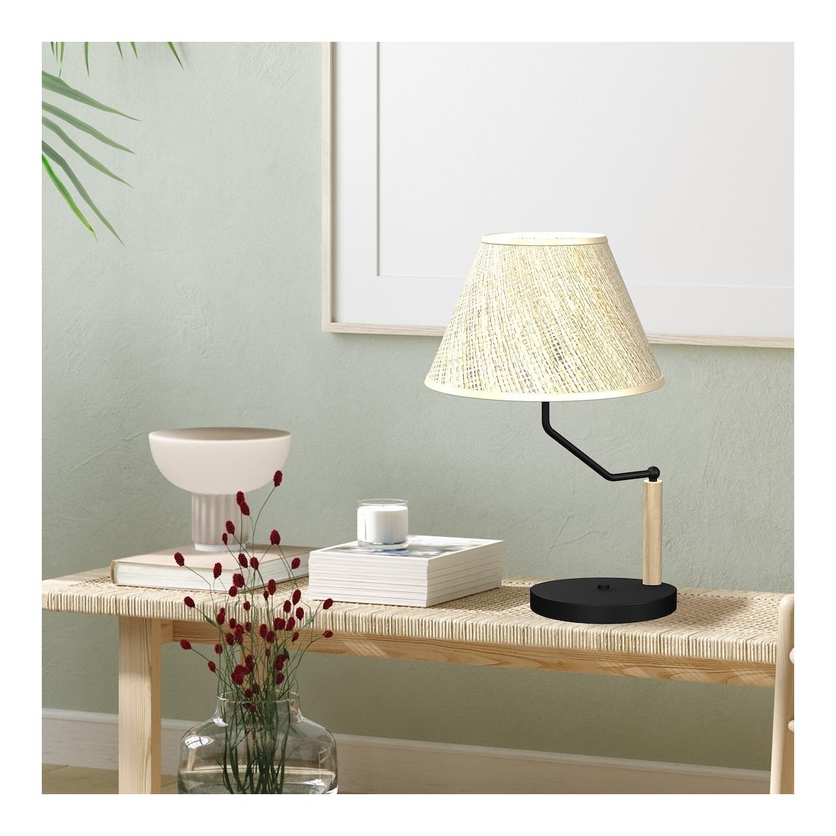 MiLagro Lampka ETNA Black E27 designerskie oświetlenie