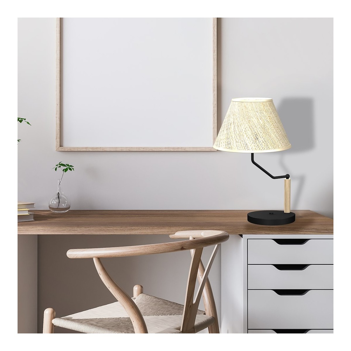 MiLagro Lampka ETNA Black E27 designerskie oświetlenie