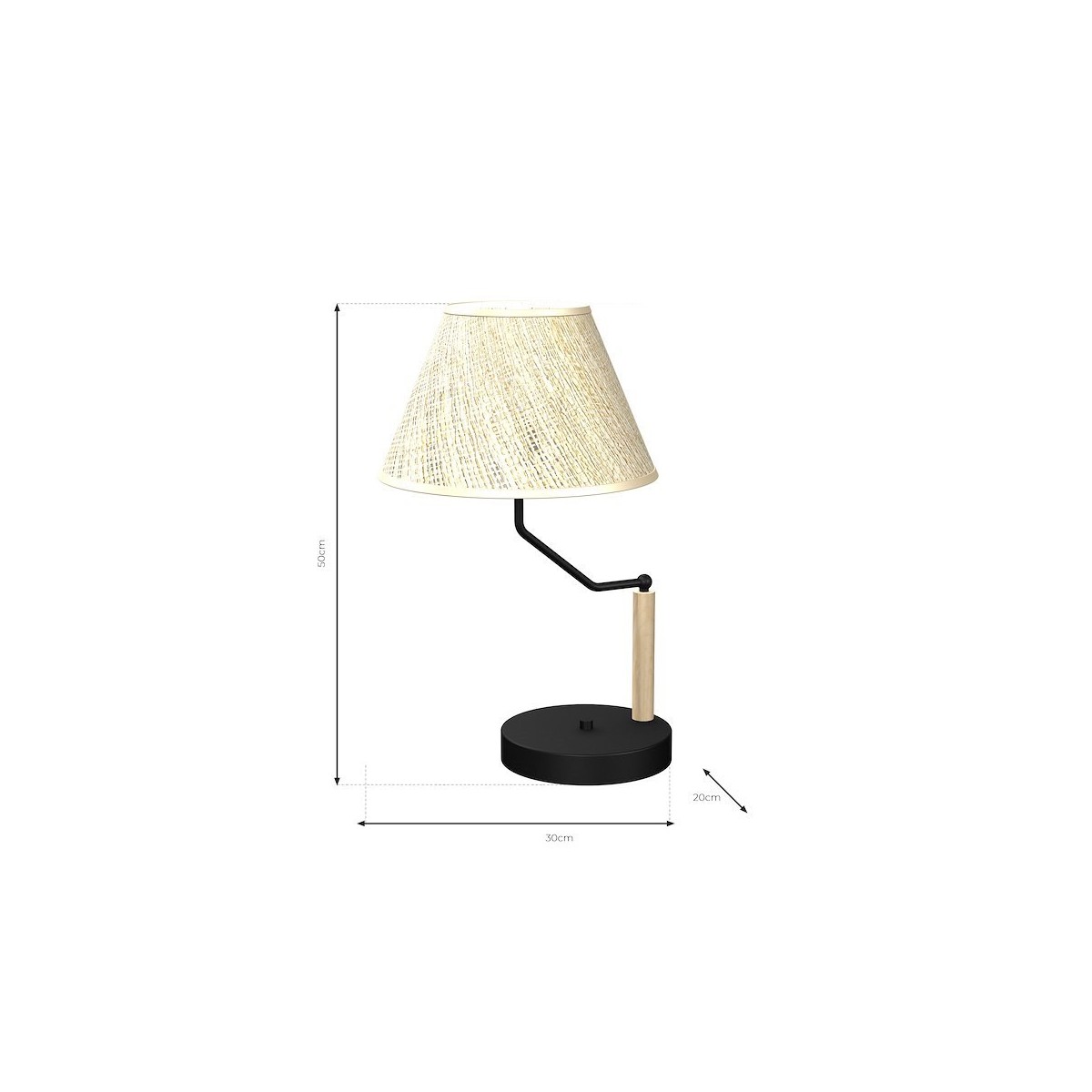 MiLagro Lampka ETNA Black E27 designerskie oświetlenie
