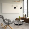MiLagro ERIK Black/Wood 2xE27 niepowtarzalne oświetlenie wnętrza