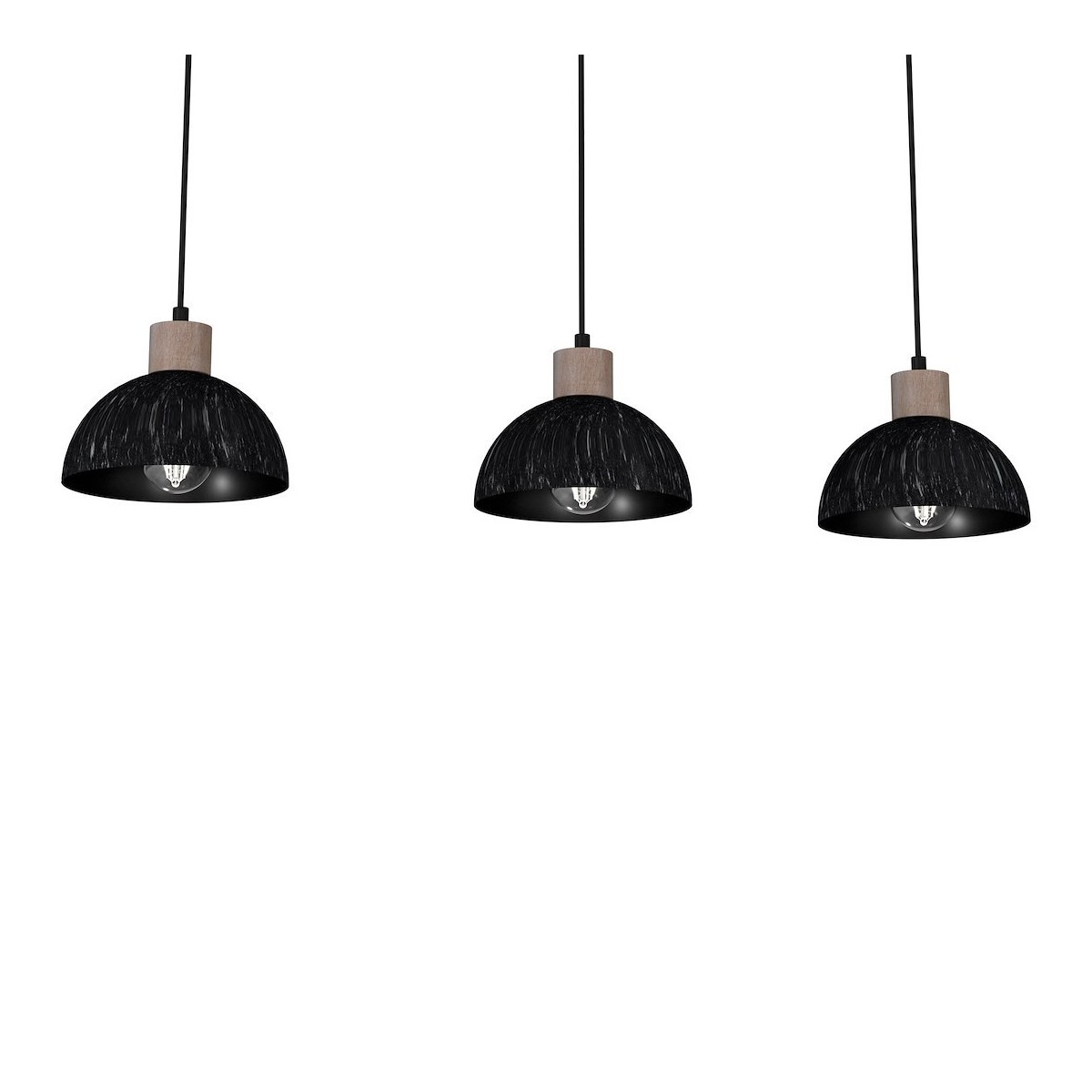 MiLagro ERIK Patinated Wood 3xE27 premium oświetlenie