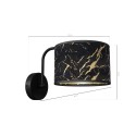 MiLagro SENSO Black/Gold E27 stylowe oświetlenie