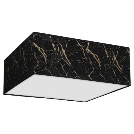 MiLagro Lampa sufitowa SENSO Black/Gold kwadrat 3xE27 MLP7293