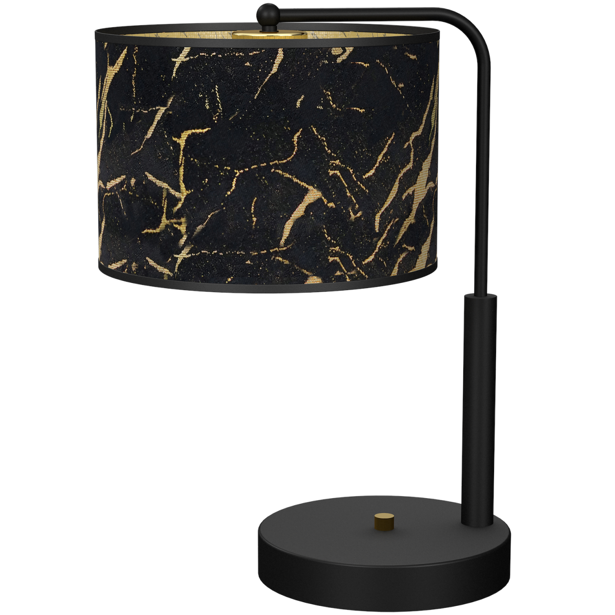 MiLagro Lampka SENSO Black/Gold efektowne oświetlenie