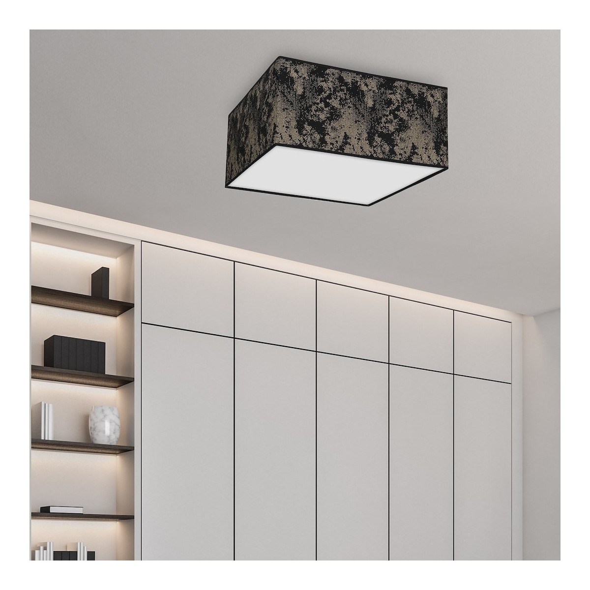 MiLagro Lampa Sufitowa SATINO GOLD 2xE27 MLP7314