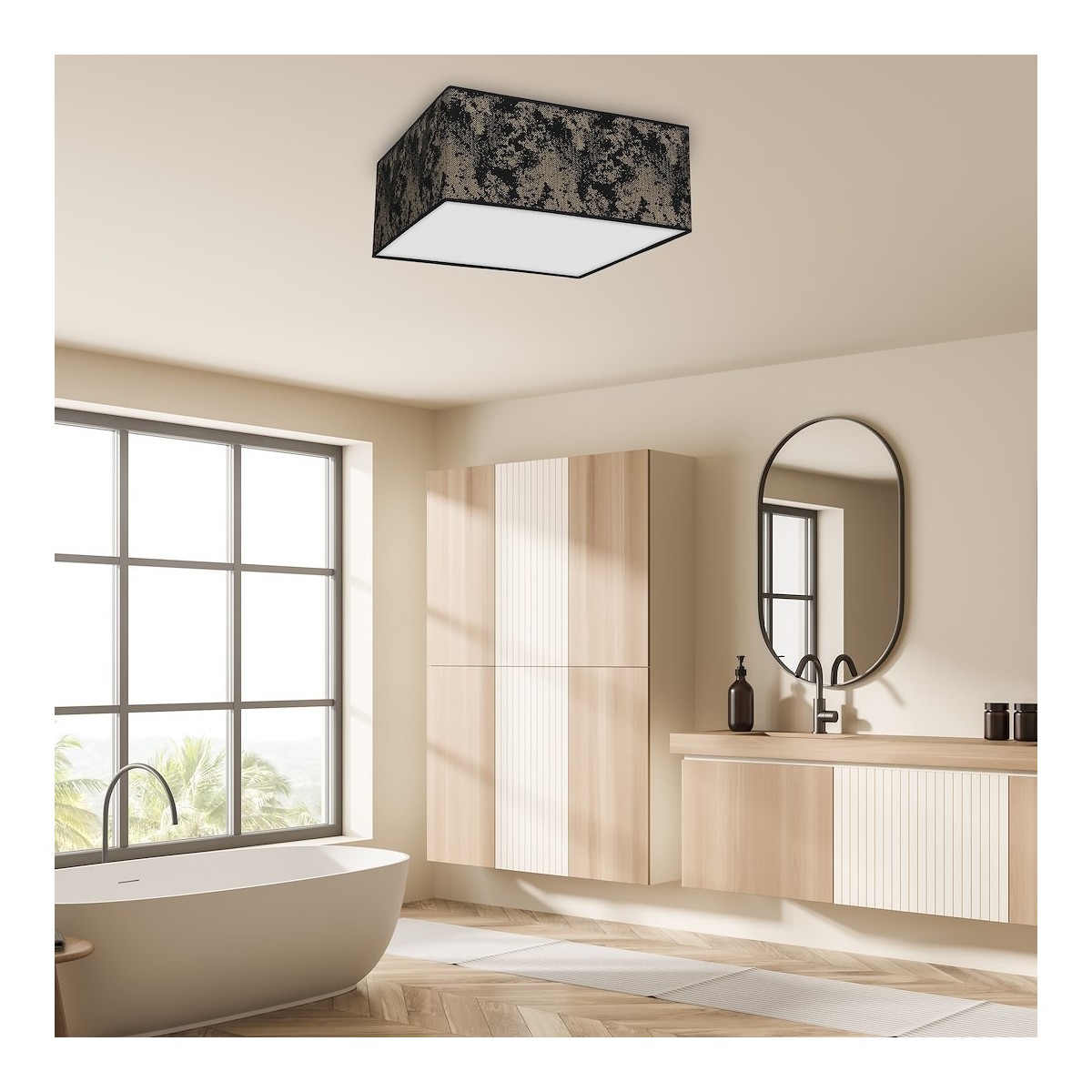 MiLagro SATINO GOLD 3xE27 50cm klimatyczne oświetlenie