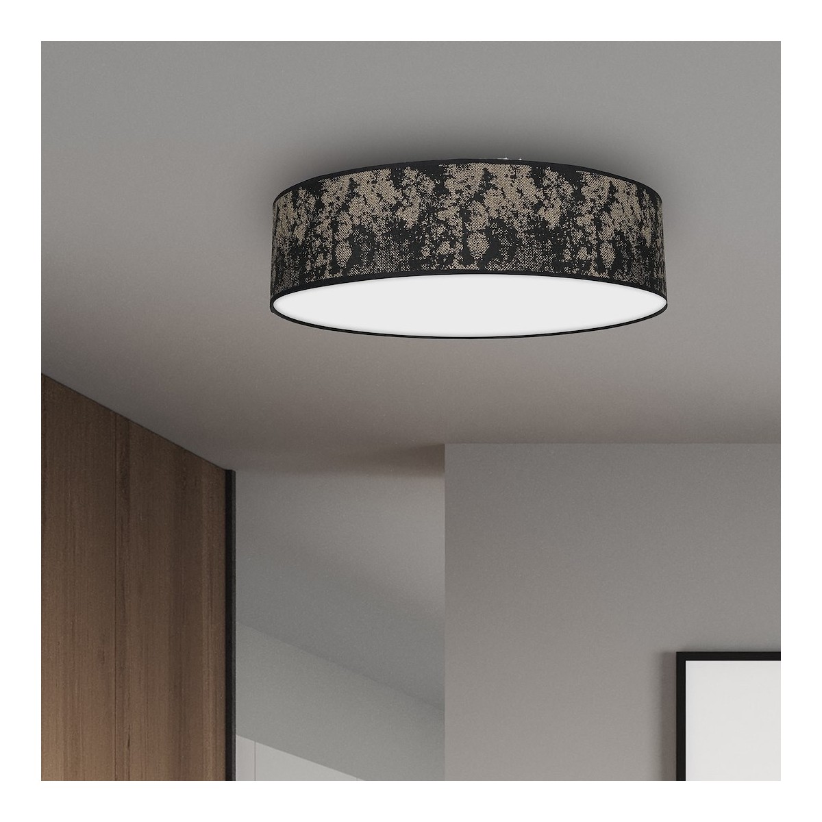 MiLagro Lampa Sufitowa SATINO GOLD 3xE27 O50cm MLP7318