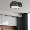 MiLagro Lampa Sufitowa SATINO SILVER 2xE27 MLP7325