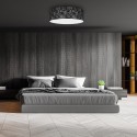 MiLagro SATINO SILVER Ø60 3xE27 designerskie lampy LED