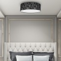 MiLagro SATINO SILVER Ø60 3xE27 designerskie lampy LED