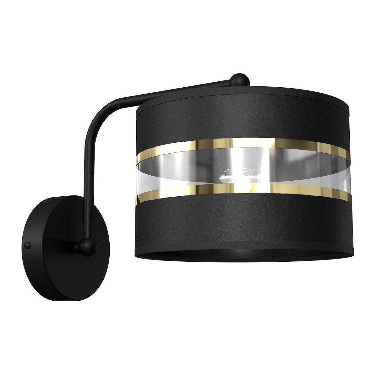 MiLagro ULTIMO BLACK E27 stylowe lampy sufitowe