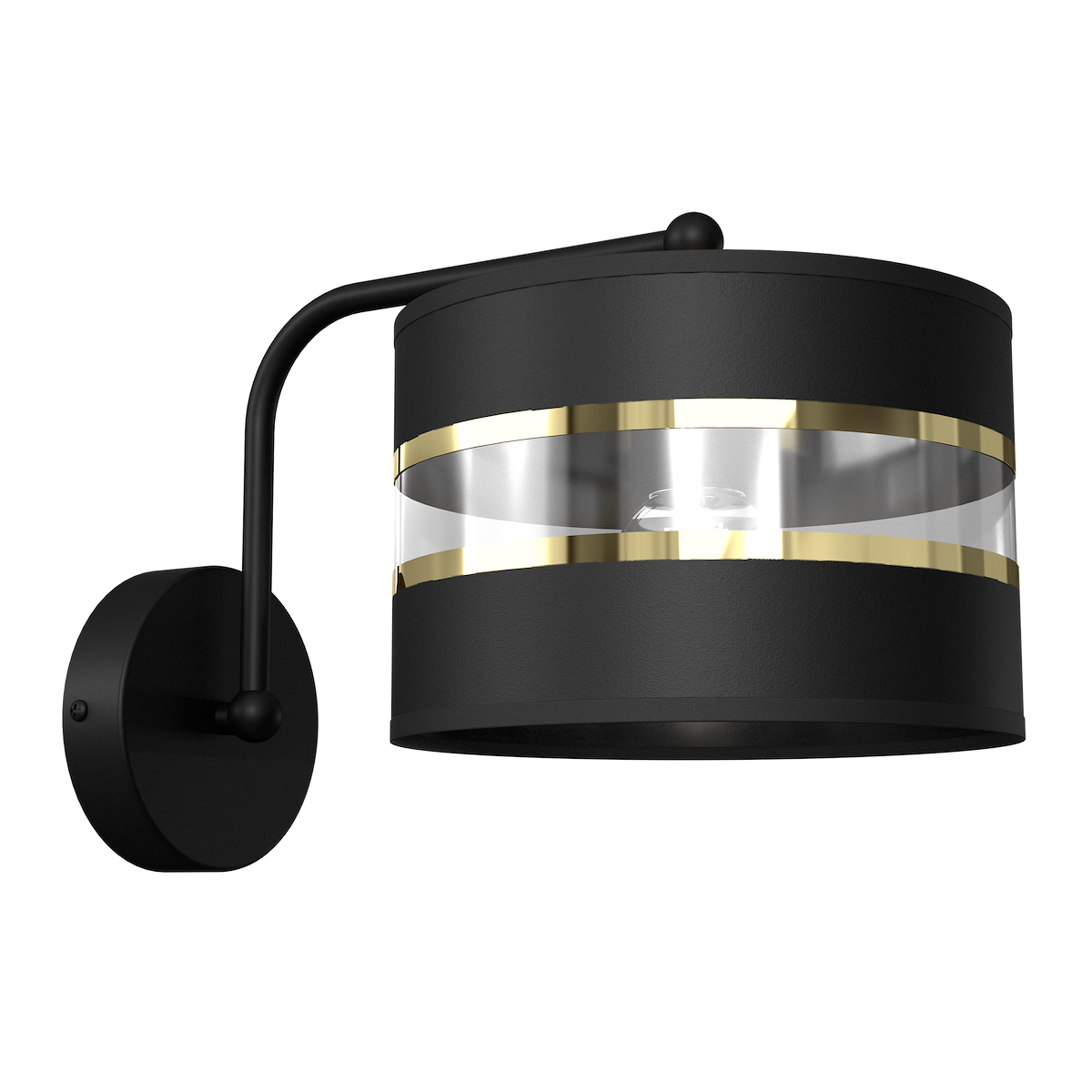 MiLagro ULTIMO BLACK E27 stylowe lampy sufitowe