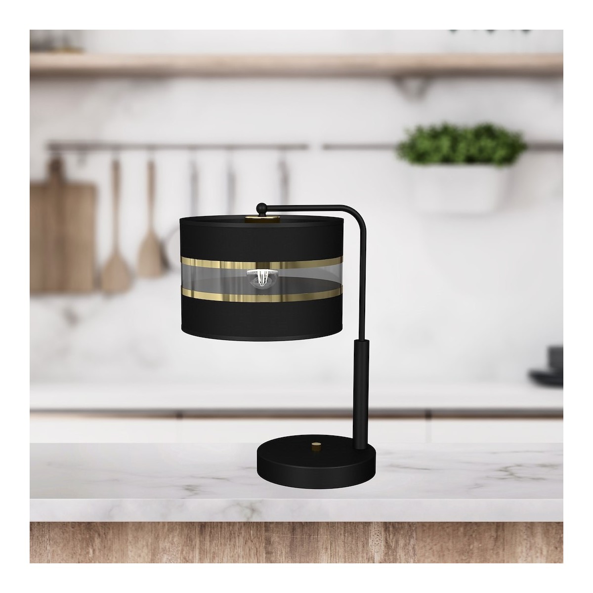 MiLagro Lampka ULTIMO BLACK wyjątkowy element aranżacji