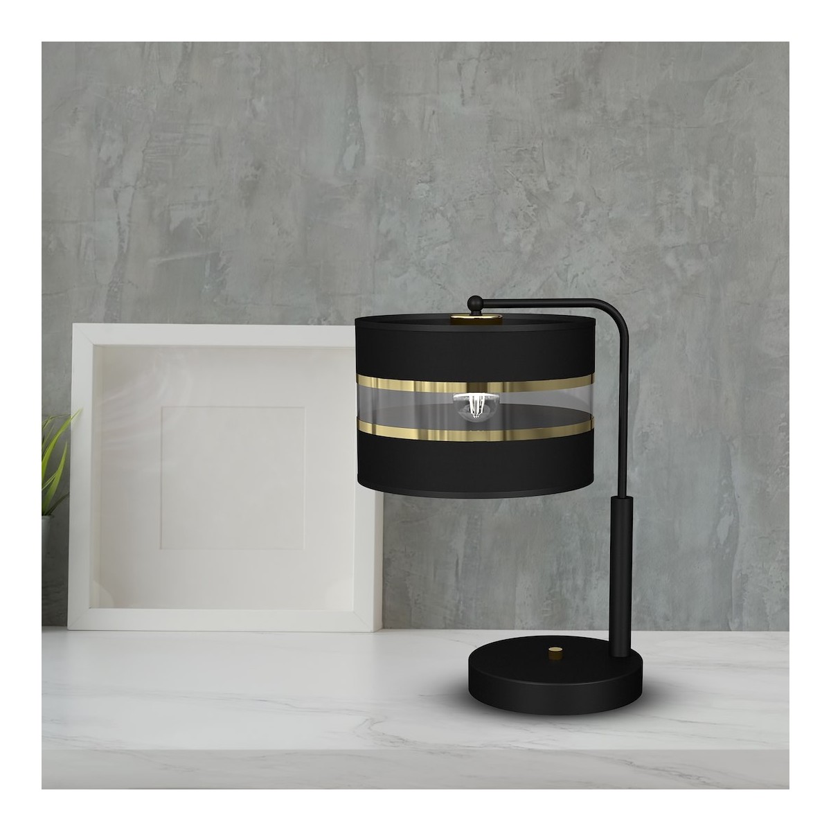 MiLagro Lampka ULTIMO BLACK wyjątkowy element aranżacji