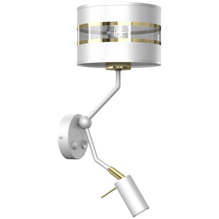 MiLagro Kinkiet Ultimo 1xE27 1x mini GU10 Biały MLP7346