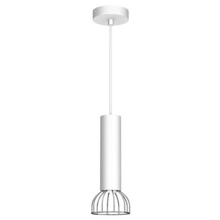 MiLagro Lampa Wisząca DANTE SILVER 1x mini GU10 MLP7365