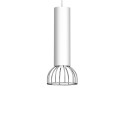 MiLagro Lampa Wisząca DANTE SILVER 1x mini GU10 MLP7365